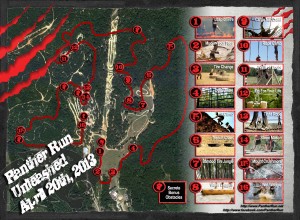 Mud Run Course Map